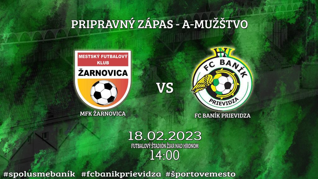 V ďalšom zápase prípravy nás preverí MFK Žarnovica.