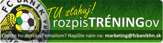 Rozpis tréningov