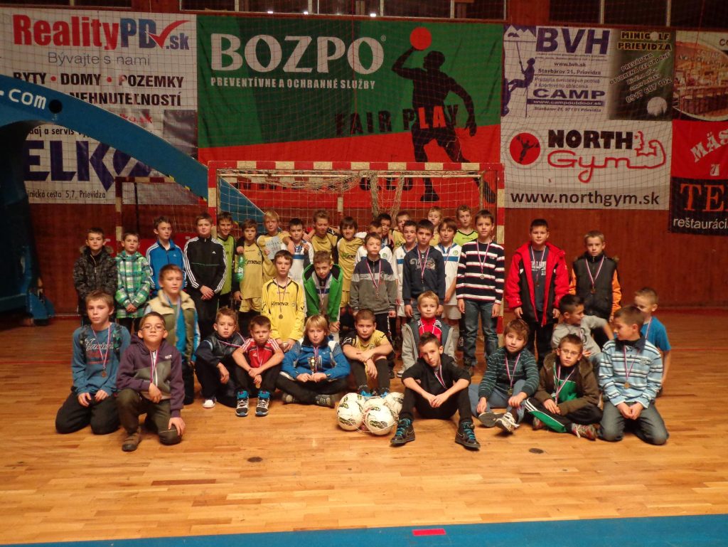 U12 „B“ na turnaji v Prievidzi