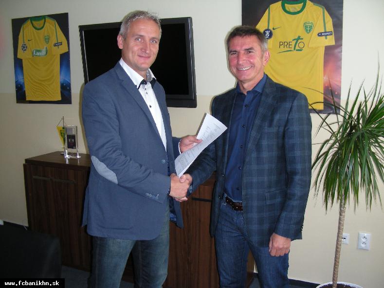 FC Baník Horná Nitra nadviazal úzku spoluprácu s MŠK Žilina
