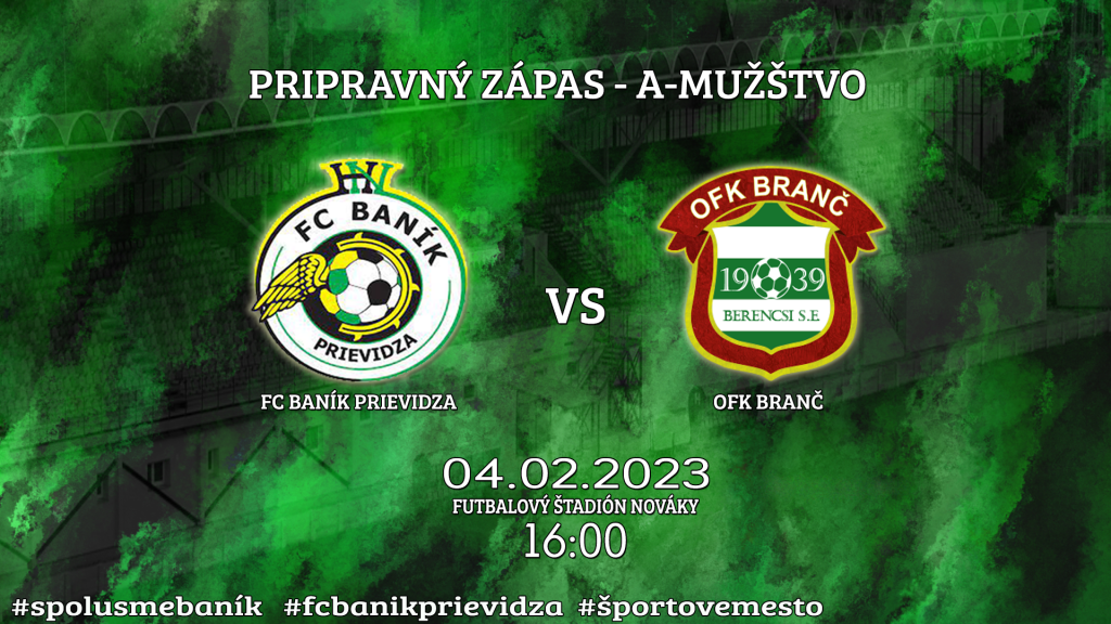 Tretí prípravný zápas zimnej prípavy mužov !