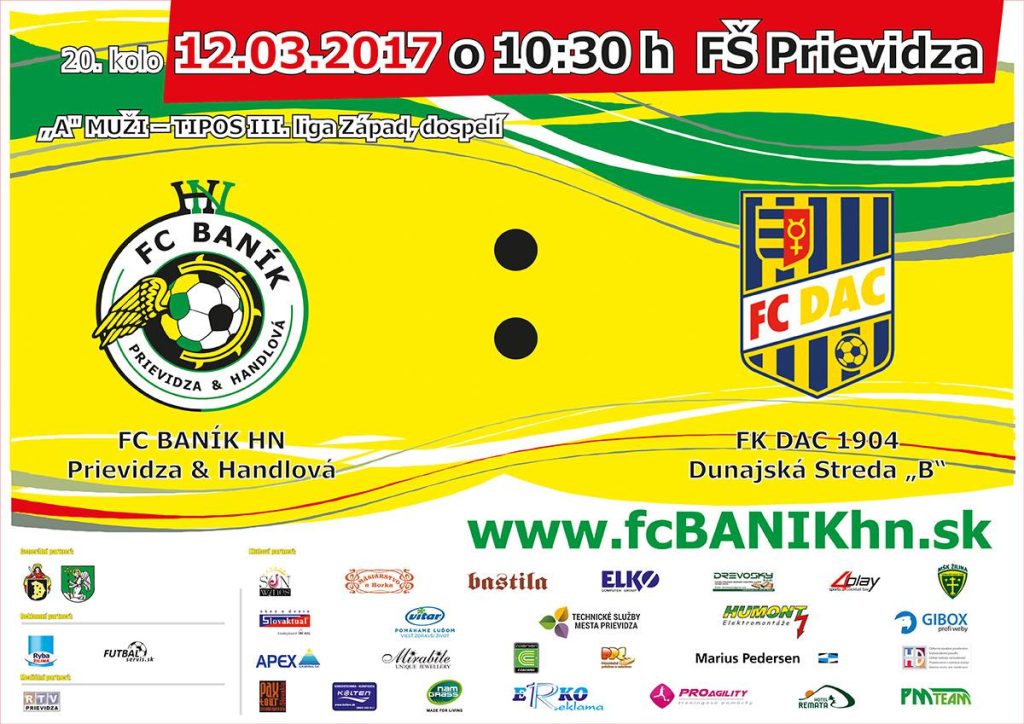 „A“ muži – FK DAC 1904 Dunajská Streda „B“