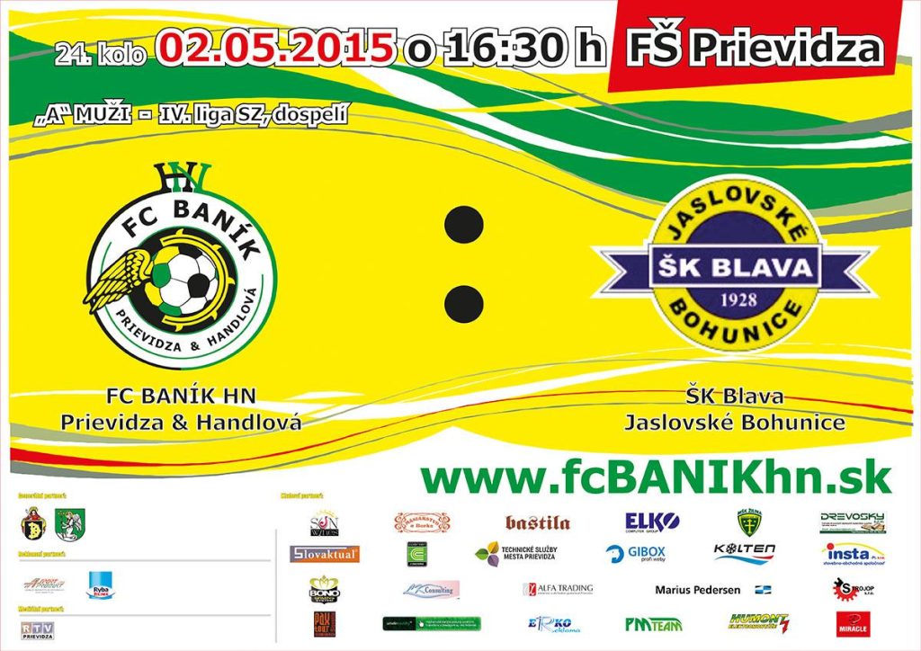 V sobotu opäť na kvalitný futbal !