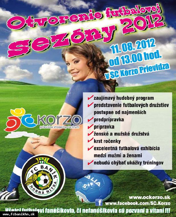 OTVORENIE FUTBALOVEJ SEZÓNY 2012/2013