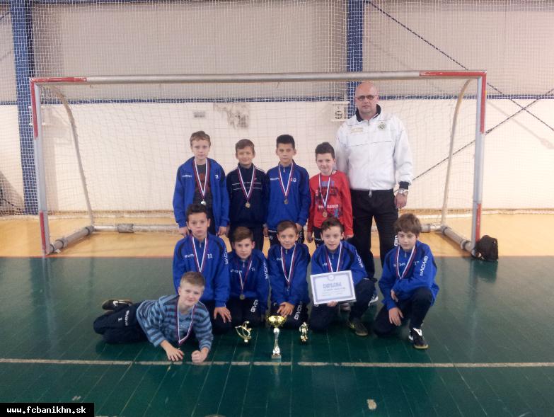 Družstvo U11 uzavrelo rok 2014 striebrom z Badína