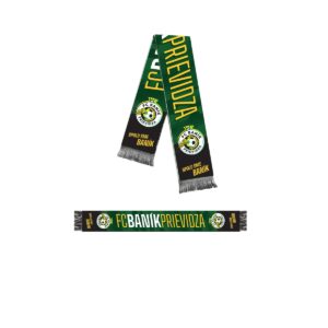 Šál FC Baník Prievidza čierny