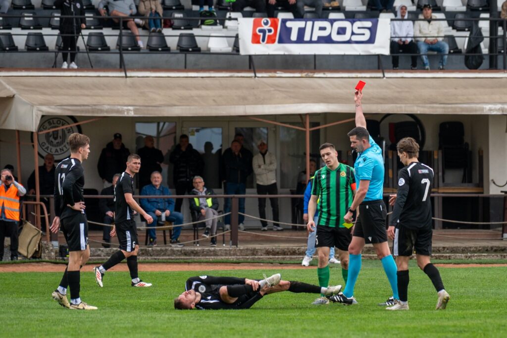 Prievidžania premiérovo na jar padli. V Galante dohrávali bez vylúčeného Polevku