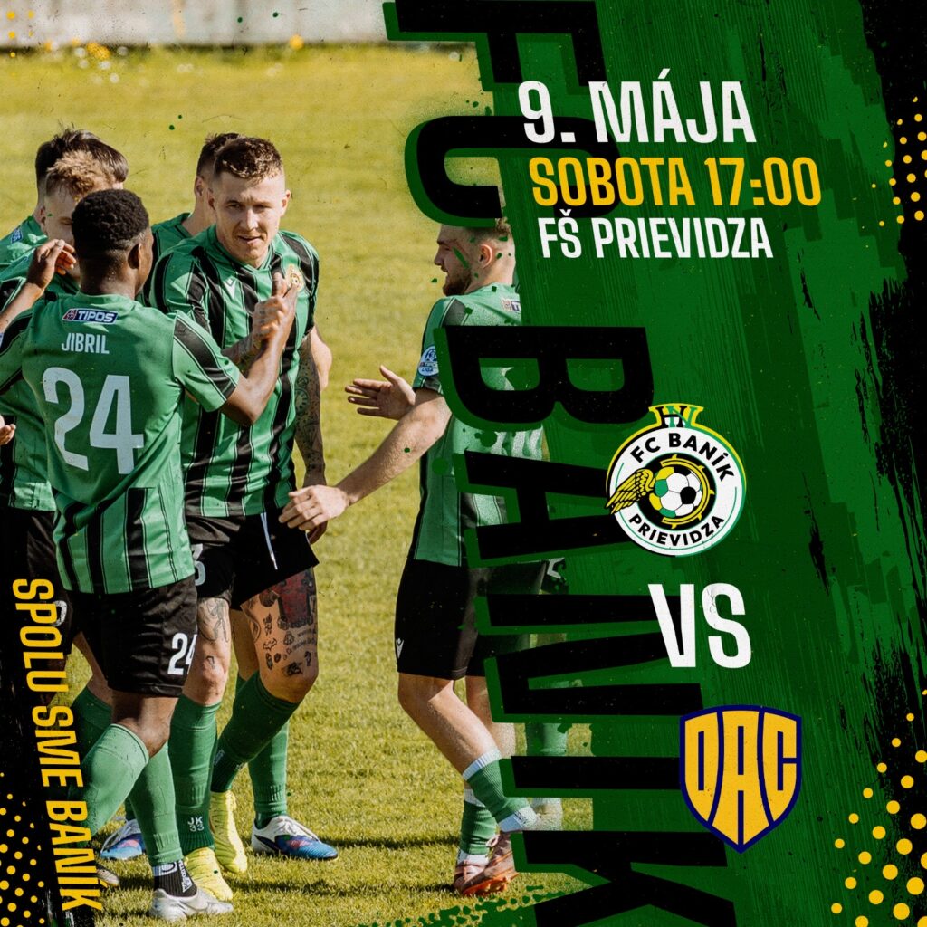 V sobotu s béčkom Dunajskej Stredy o 17:00